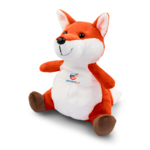 Plüschfuchs als Kundenpräsent