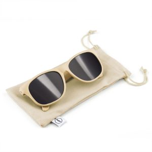 Sonnenbrille mit Baumwoll-Etui für Ihr Marketing